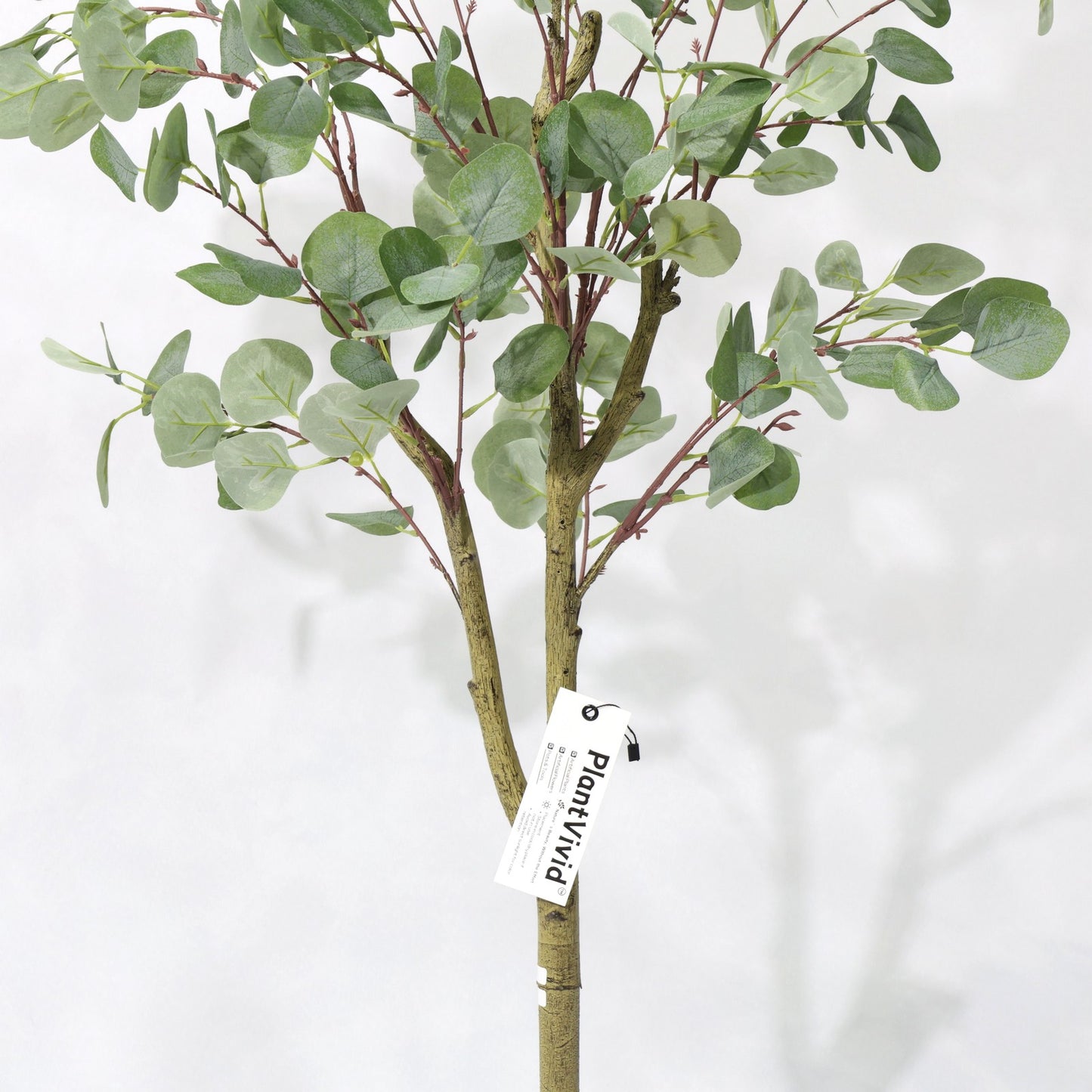 120cm Detachable Faux Plant Fresh Green Artificial Eucalyptus Tree
