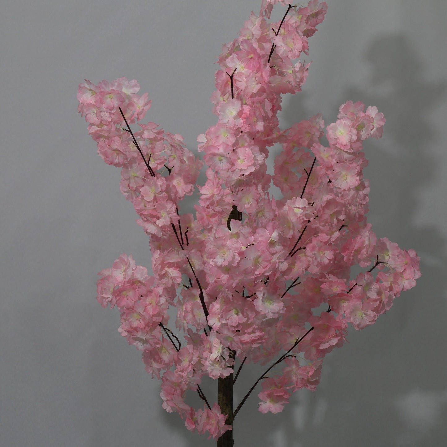 120cm Potted Pink Cherry Blossom Tree Artificial Flowers Plant