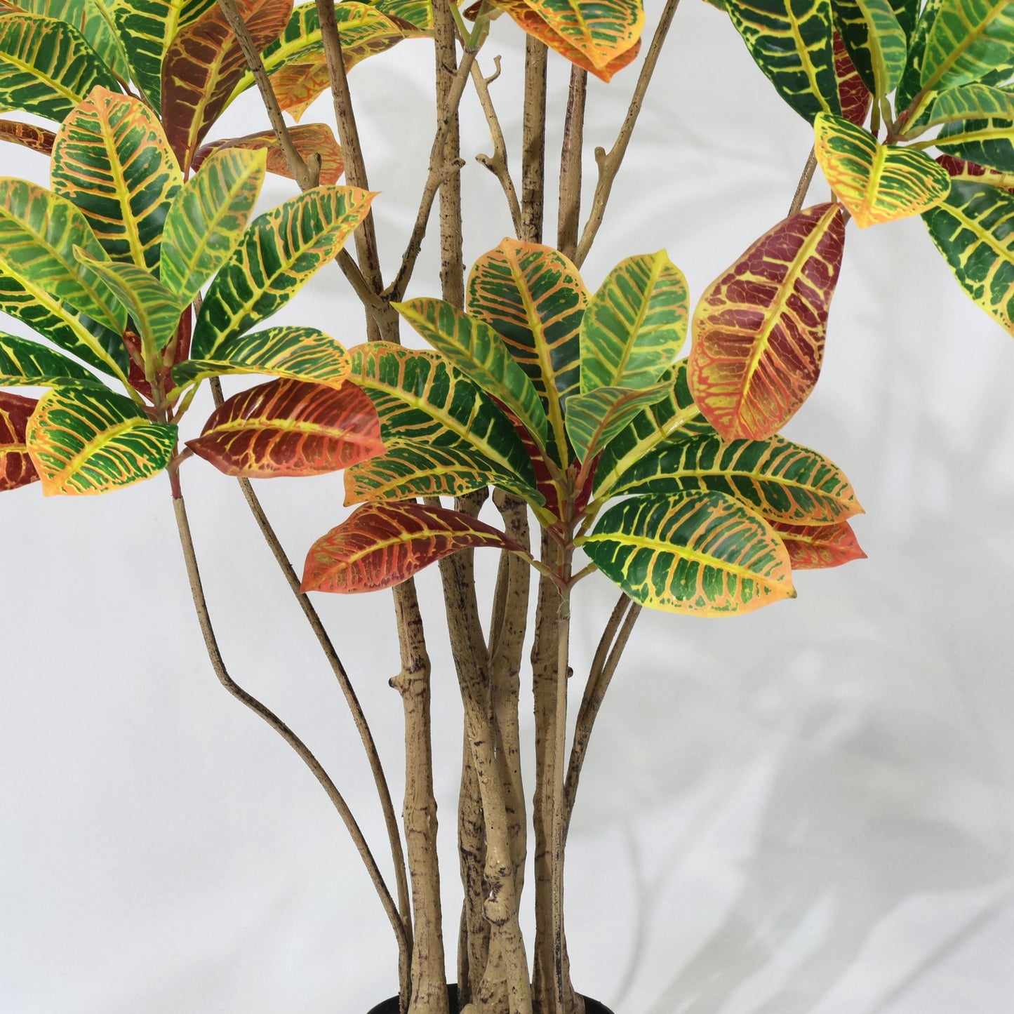 160cm Variegated Artificial Croton Plant fake tree for decoration