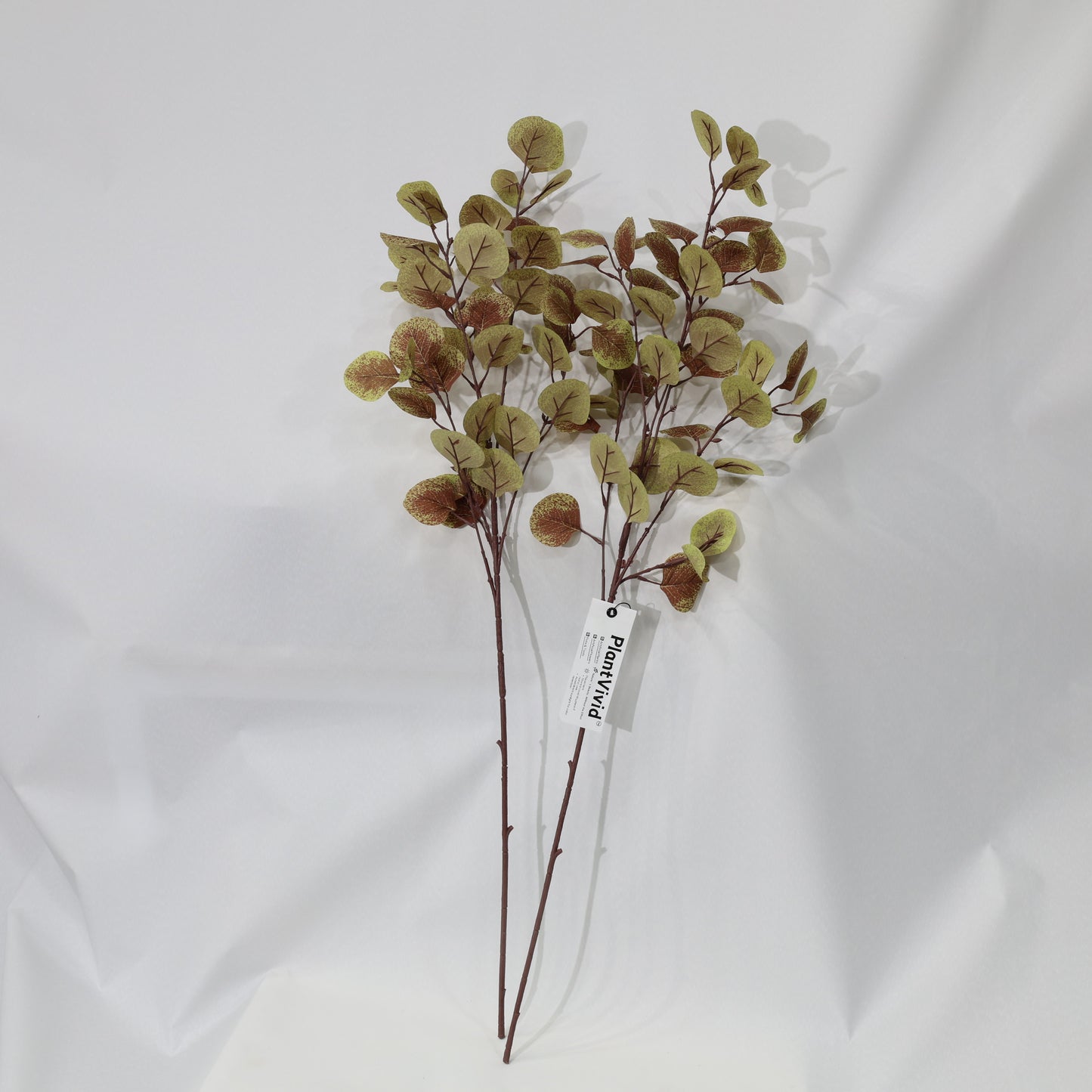 2 Pcs 90cm Yellow Artificial Eucalyptus Branches Wedding Arrangements