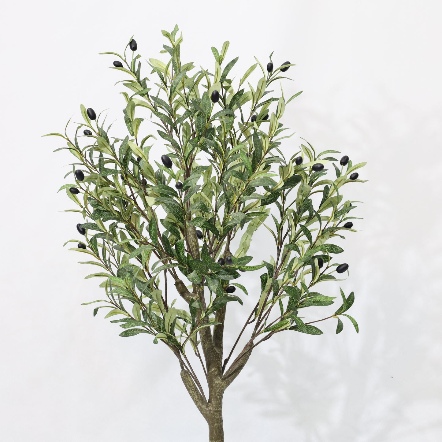 120cm Detachable Artificial Olive Tree Potted Green Olive Faux Plant