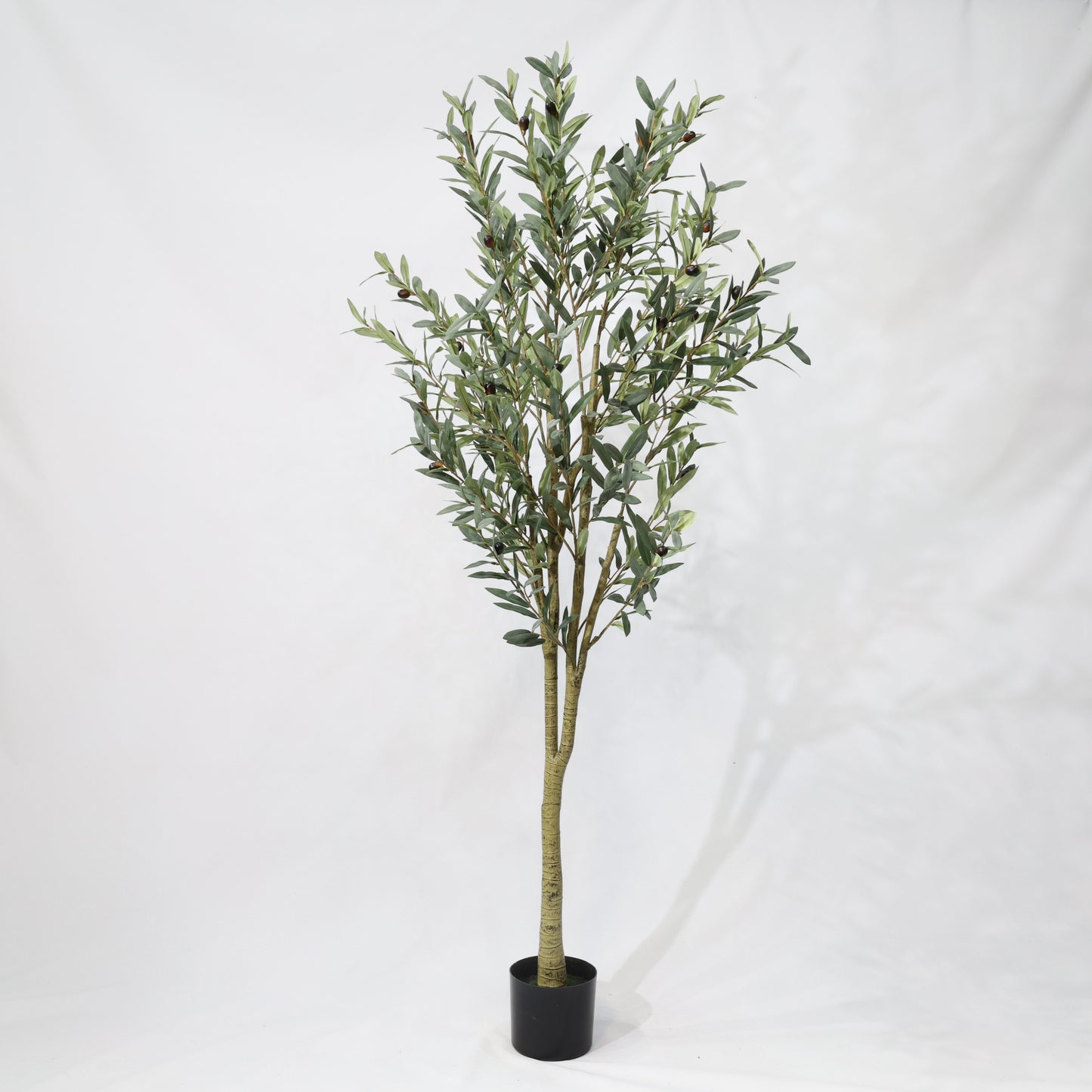 180cm Detachable Artificial Olive Tree Faux Green lifelike tree with fruit