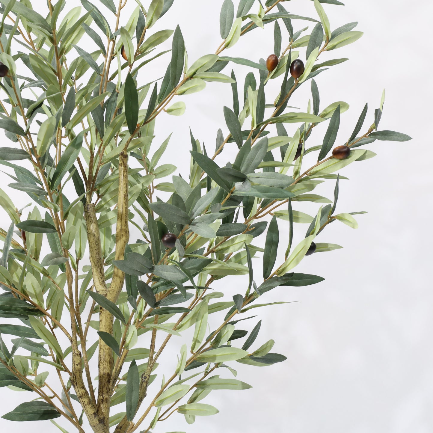 150cm Detachable Artificial Green Olive Tree Faux Plastic Potted Plant