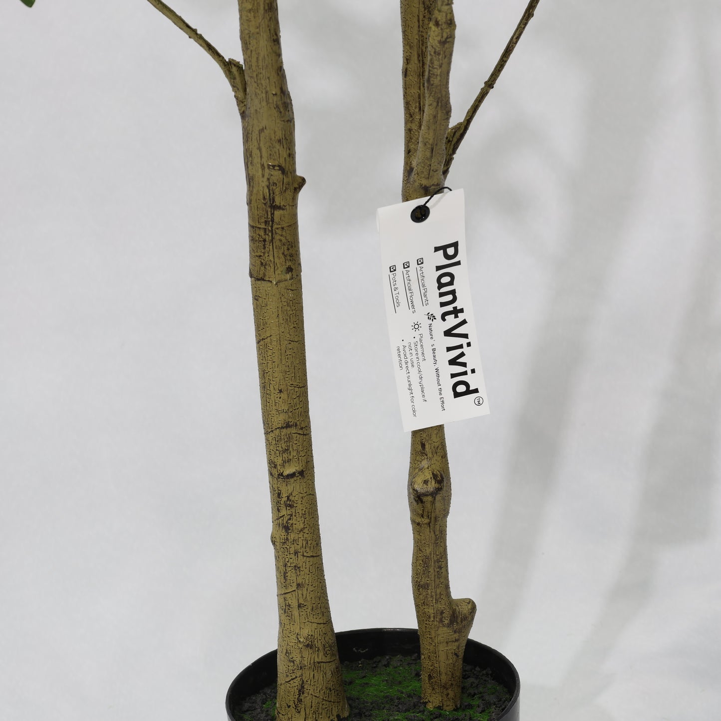 120cm Green Faux Olive tree Dual Canopy Artificial Olive Tree Potted