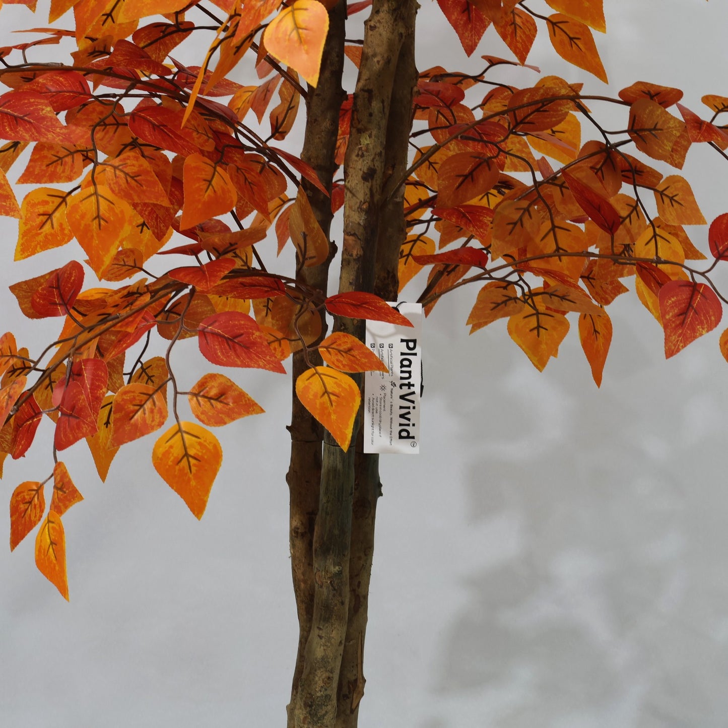 190cm Detachable Artificial Tree Yellow leaves Artificial Eucalyptus Tree