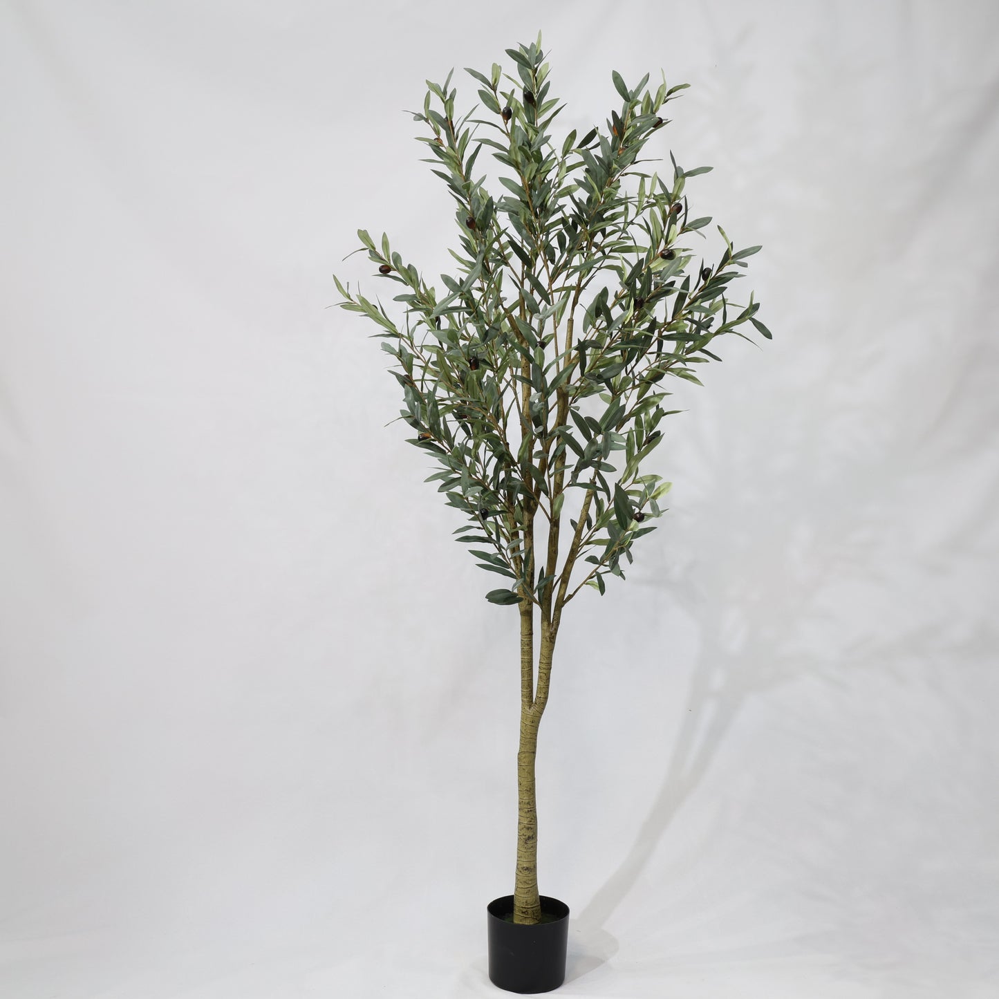 180cm Detachable Artificial Olive Tree Faux Green lifelike tree with fruit