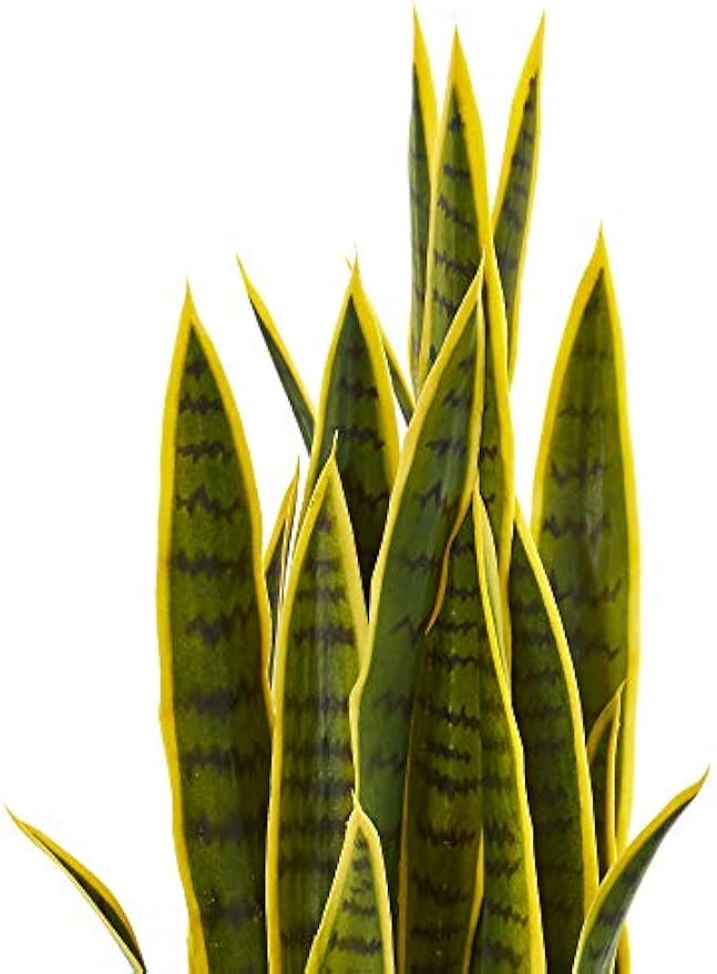 33” Sansevieria Artificial Silk Plants Green