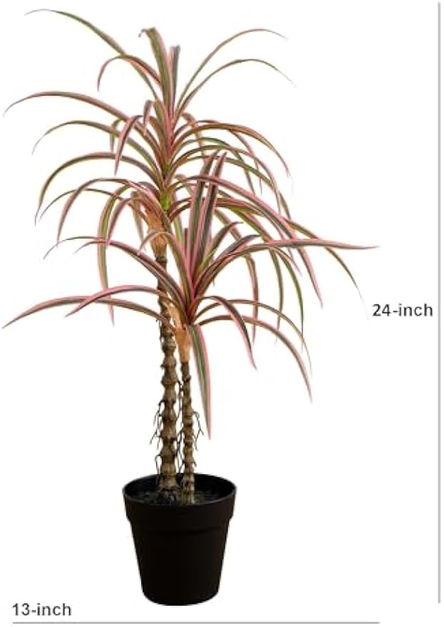 2ft. Artificial Dracaena Marginata Plant