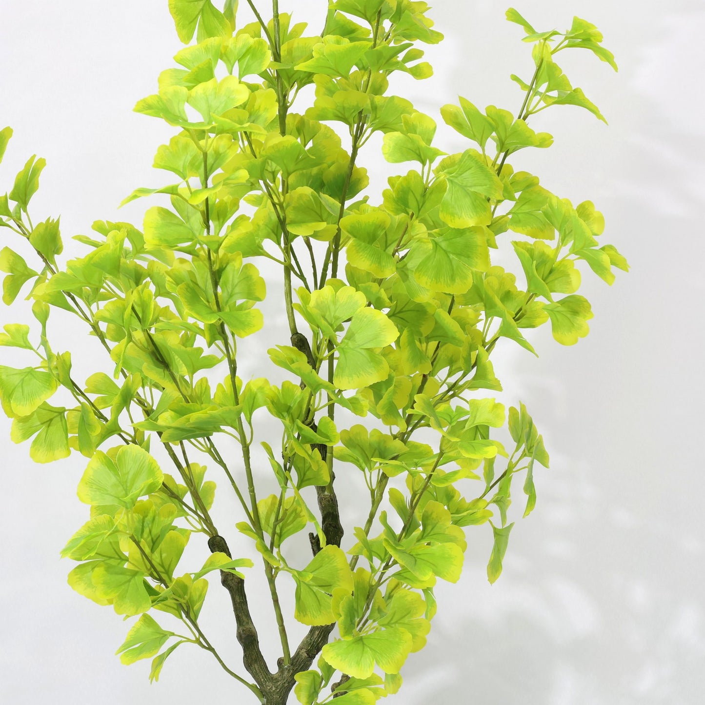 150cm Green Potted Artificial Ginkgo Plant Green leaves Lifelike