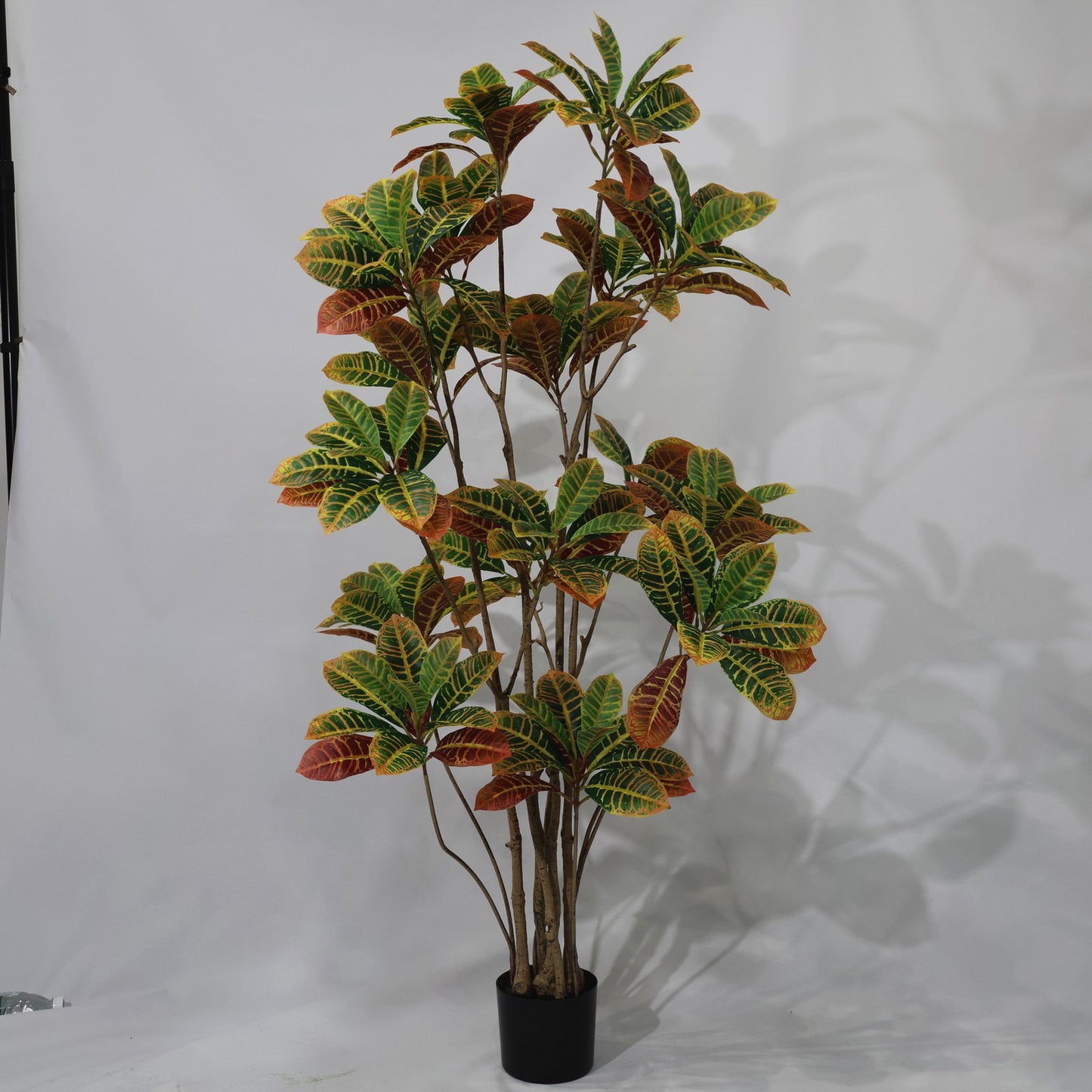 160cm Variegated Artificial Croton Plant fake tree for decoration