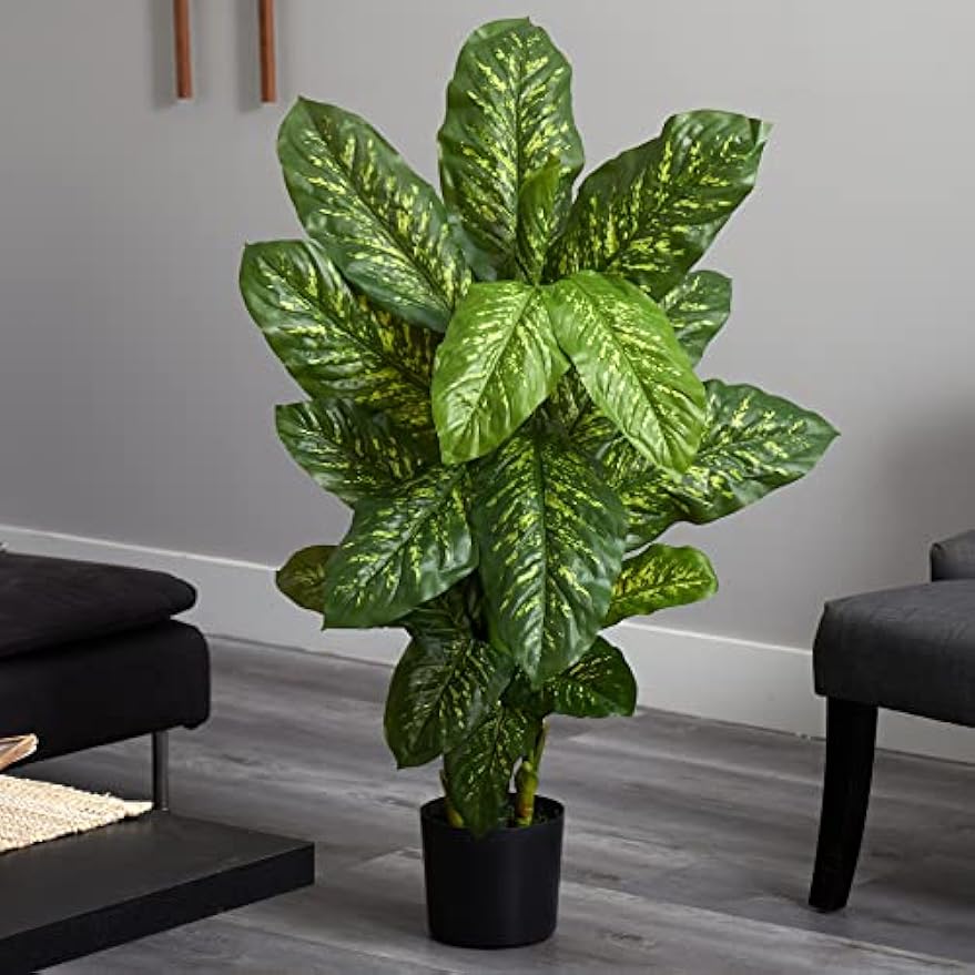 4ft. Dieffenbachia Plant (Real Touch)