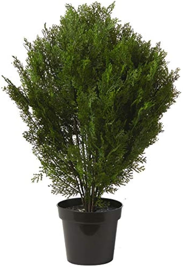 6881 3a€? Cedar Artificial Bush (Indoor/Outdoor),Green