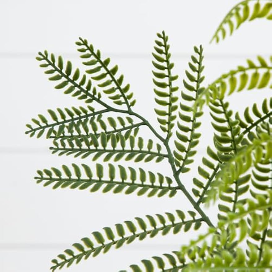 5ft Jacaranda Artificial Tree - Lifelike Green Leaves, Flexible Branches, Premium Craftsmanship, Includes Nursery Planter - Ideal for H