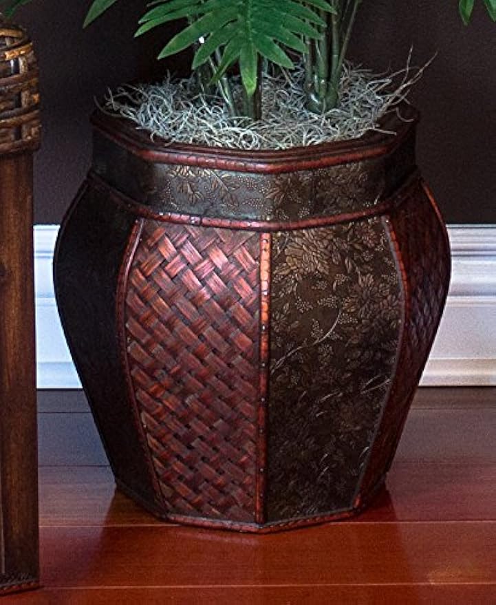 Areca Palm with Vase Silk Plant, 38" x 27" x 25"