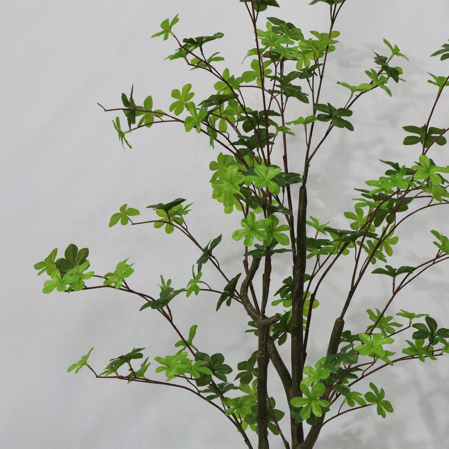 130cm Tropical Two Head Non Detachable Artificial Fiddle Leaf Plant
