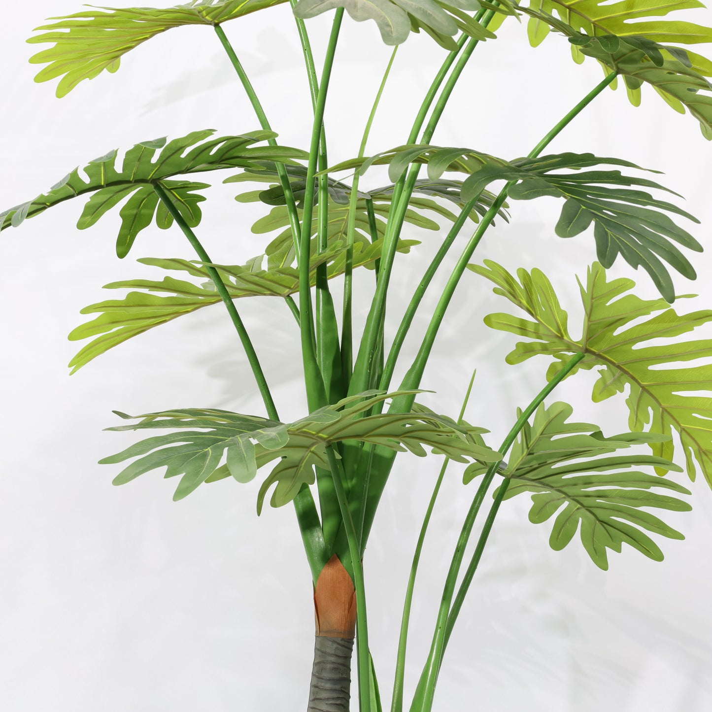 180cm Tropical Plastic Leaves tree Artificial Taro Leaf Potted Plant
