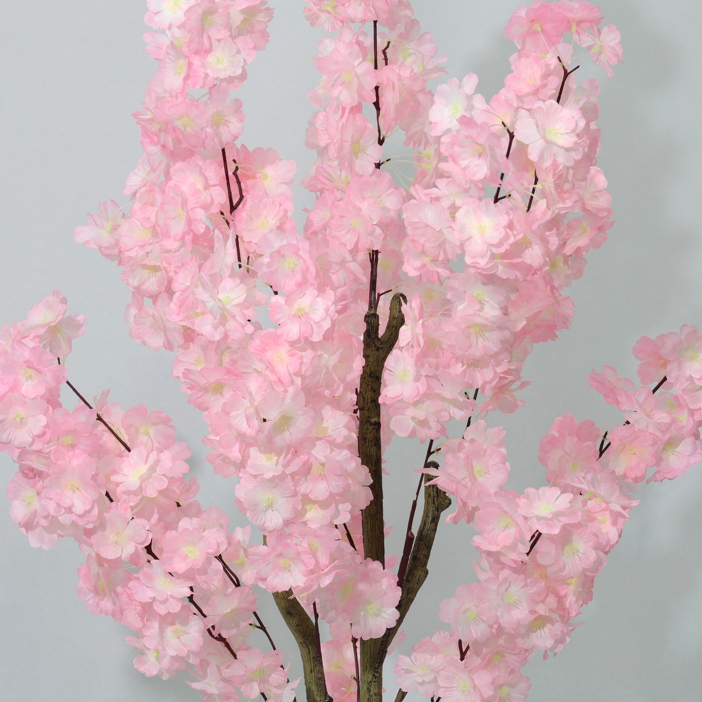 120cm Potted Pink Cherry Blossom Tree Artificial Flowers Plant