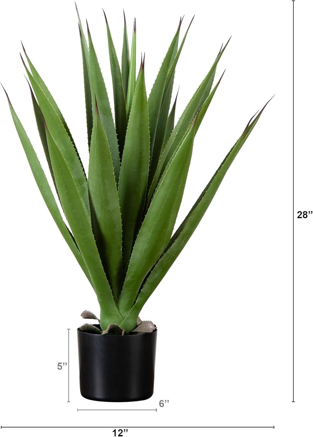 Nearly Natural 28in. Artificial Agave Plant