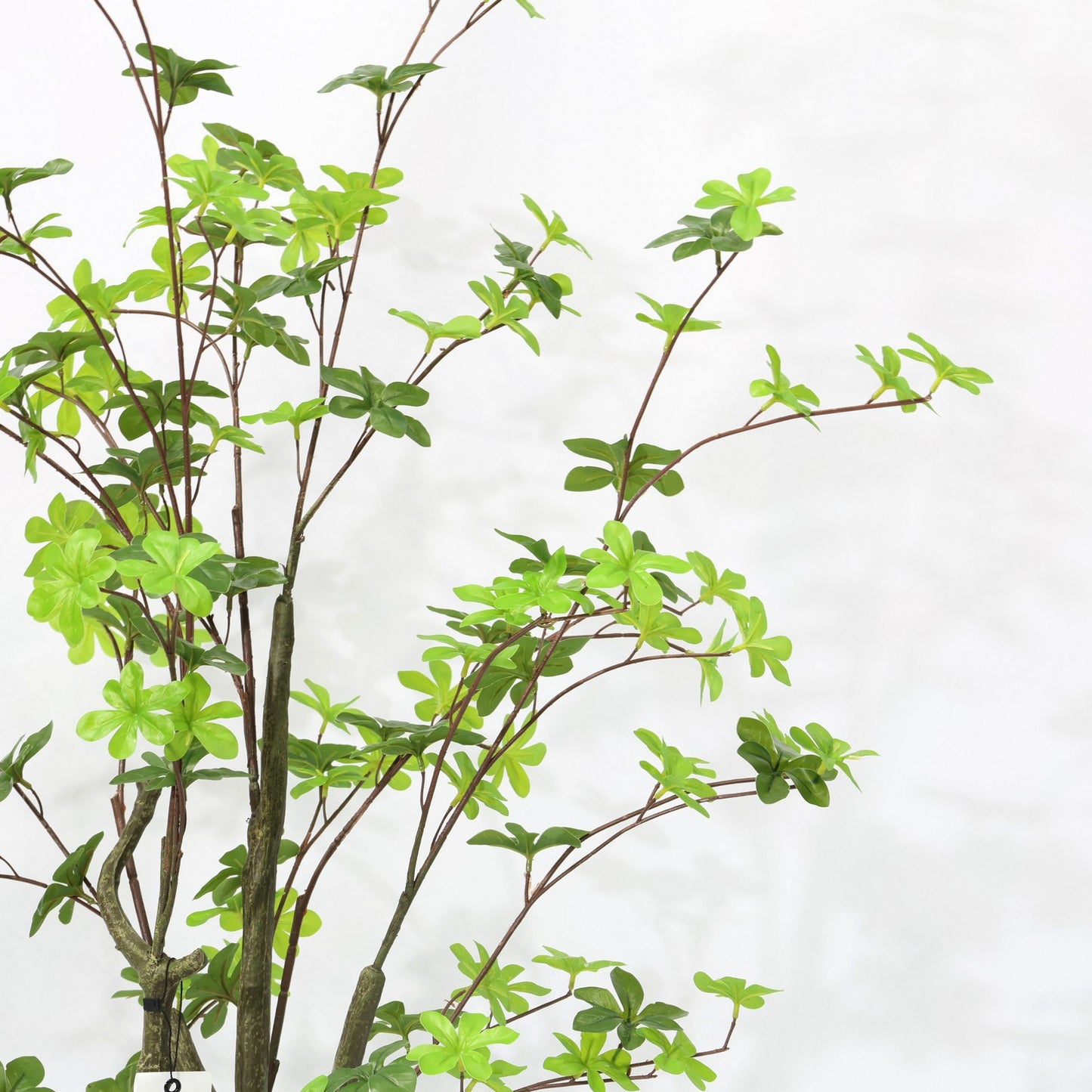 130cm Tropical Two Head Non Detachable Artificial Fiddle Leaf Plant