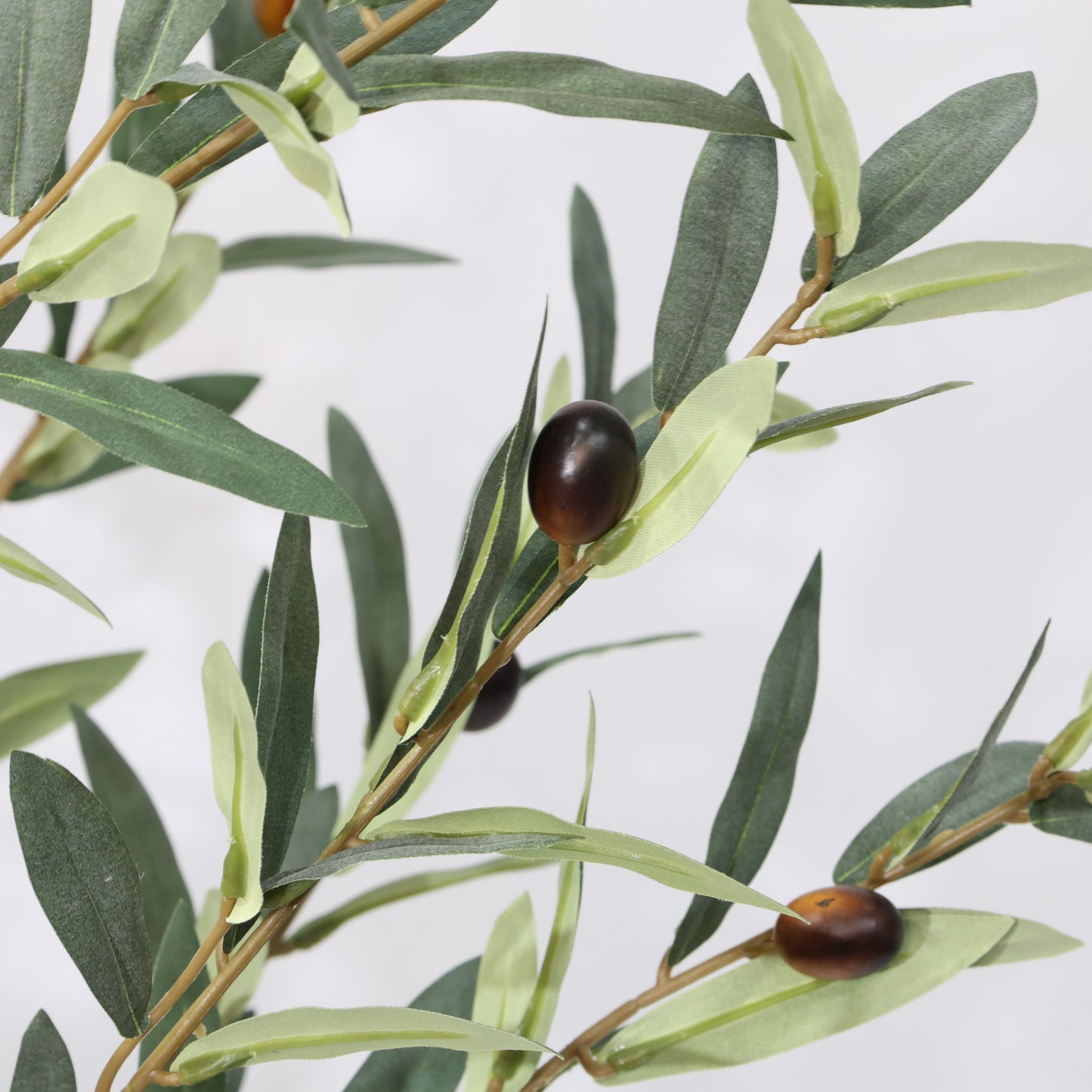 150cm Detachable Artificial Green Olive Tree Faux Plastic Potted Plant