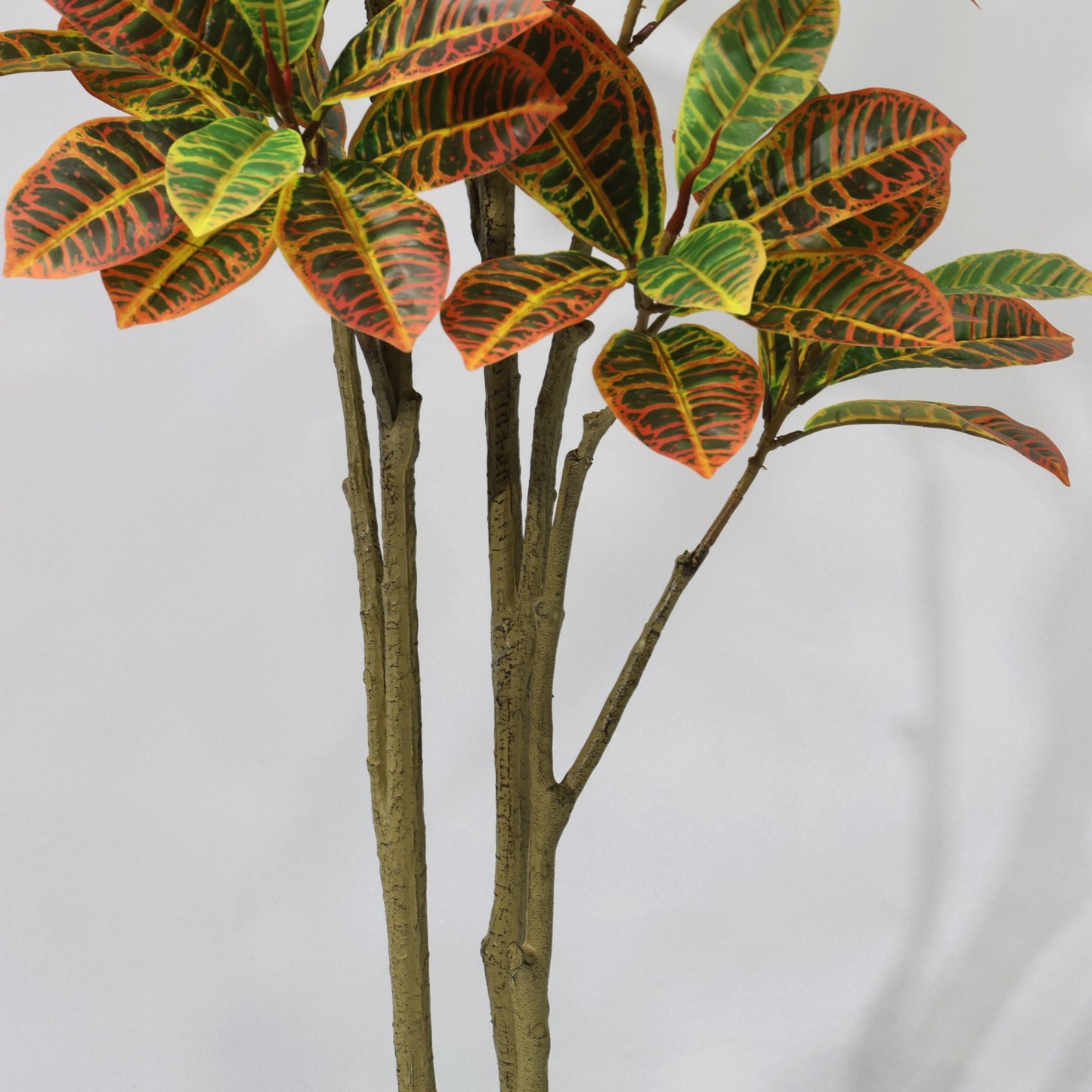 160cm Artificial Plant Colorful Variegated Leaves potted fake tree