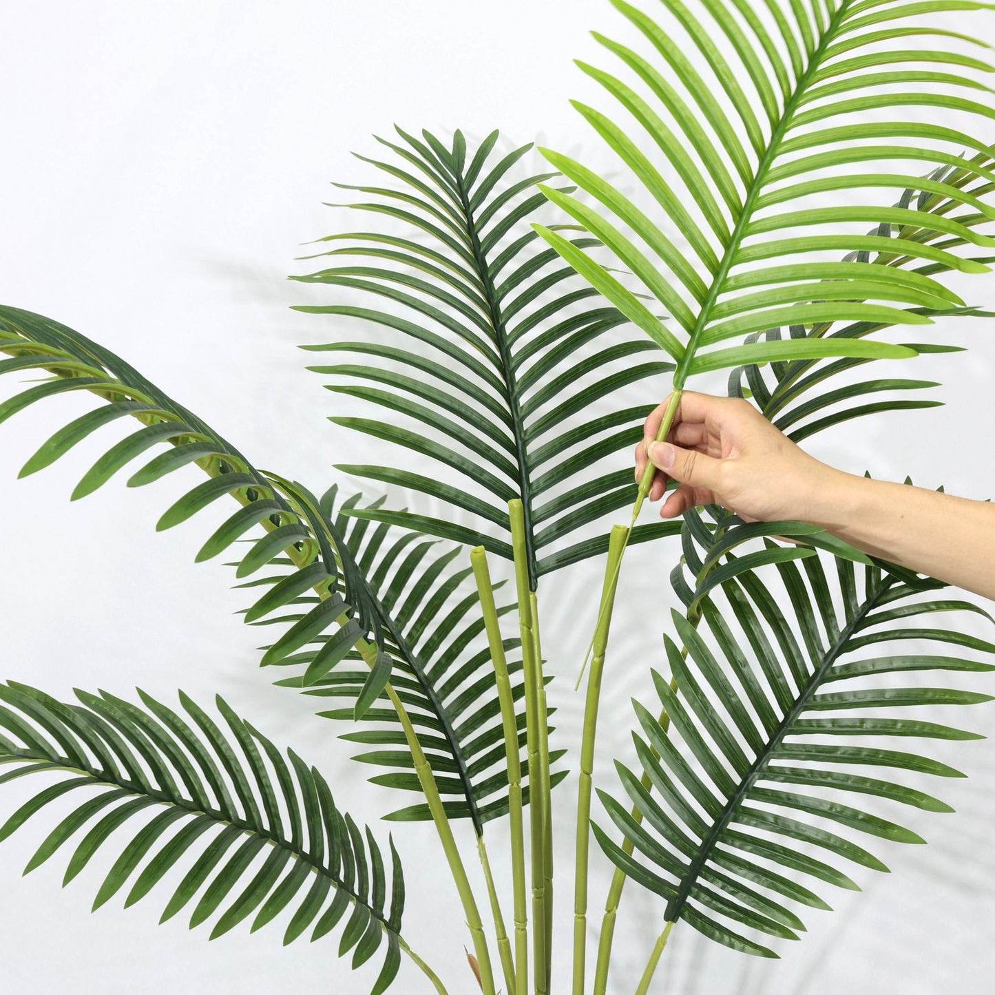 120cm Artificial Tree Areca Palm Plant Fake tree 9 leaves for decoration