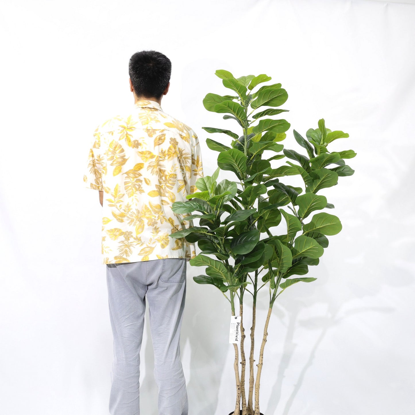 170cm Faux Tree Ficus microcarpa Potted Artificial Plant
