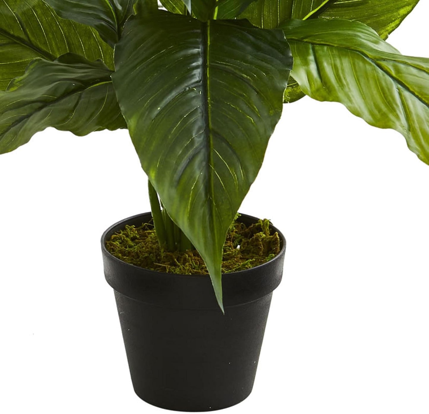 26” Spathiphyllum Artificial (Real Touch) Silk Plants Green
