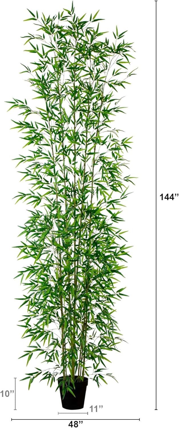 12ft. Artificial Green Bamboo Tree No50