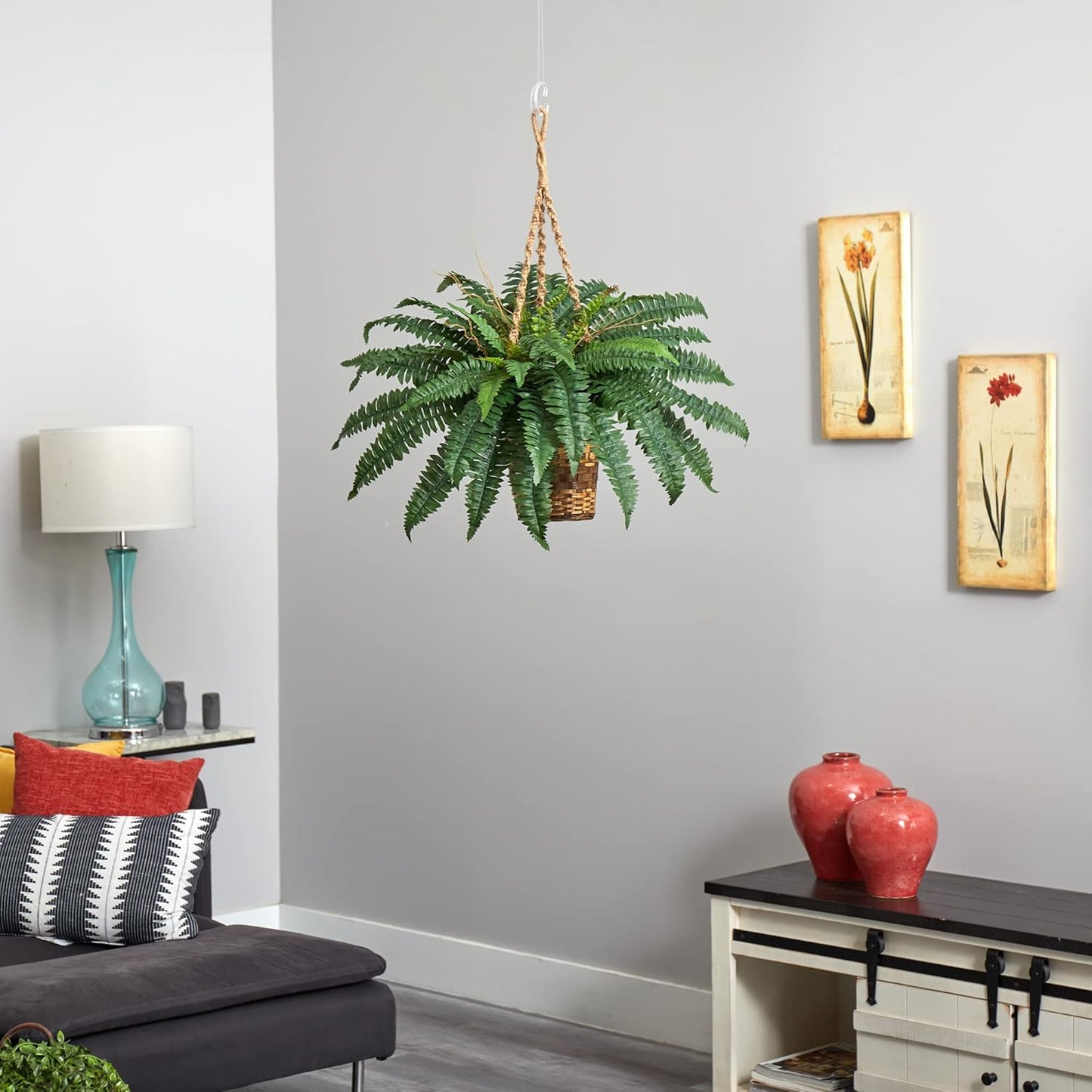 Boston Fern Hanging Basket No50