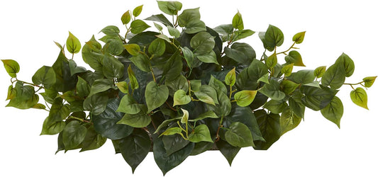 31in. Philodendron Artificial Ledge Plant