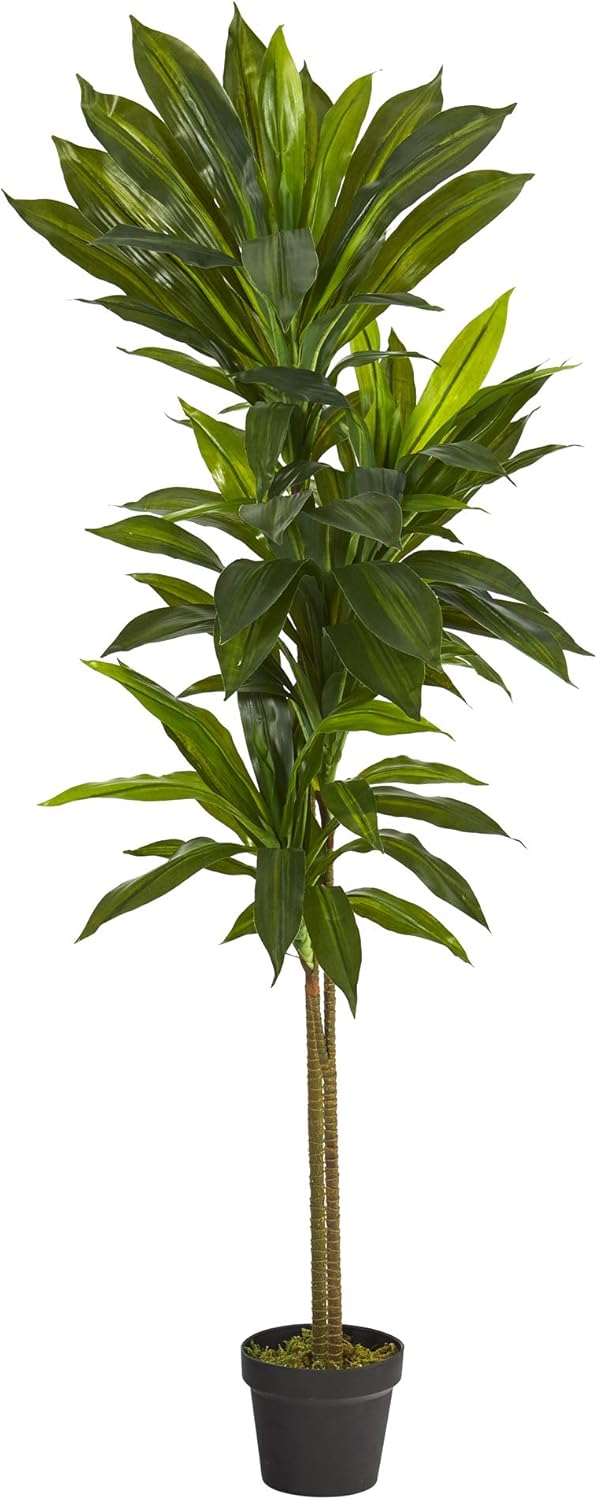 9ft. Artificial Dracaena Tree with Real Touch Leaves No50