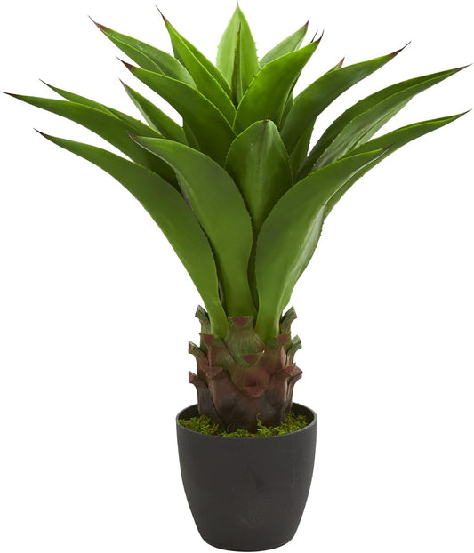30” Agave Artificial Plant, Green