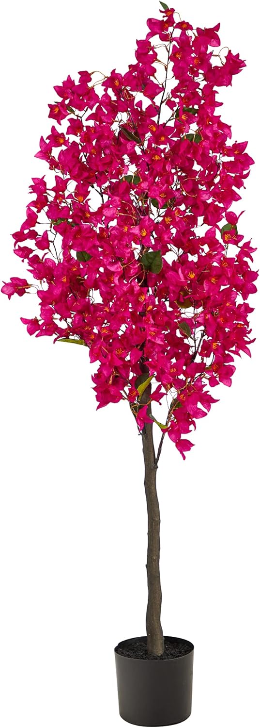 Nearly Natural 5ft. Bougainvillea Artificial Tree