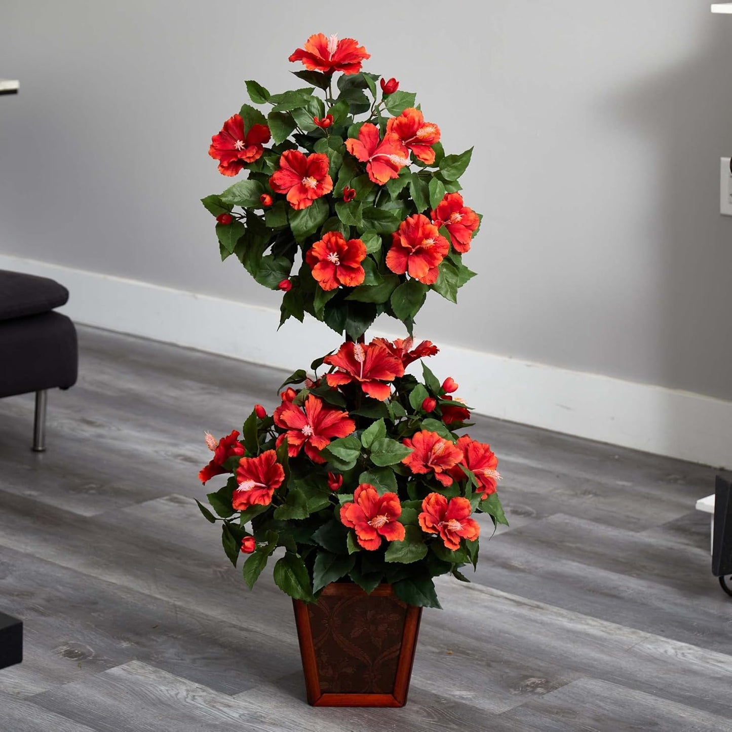 39in. Hibiscus Topiary