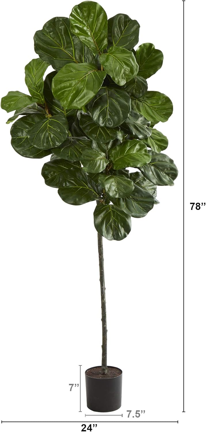 6.5ft. Fiddle Leaf Artificial Tree