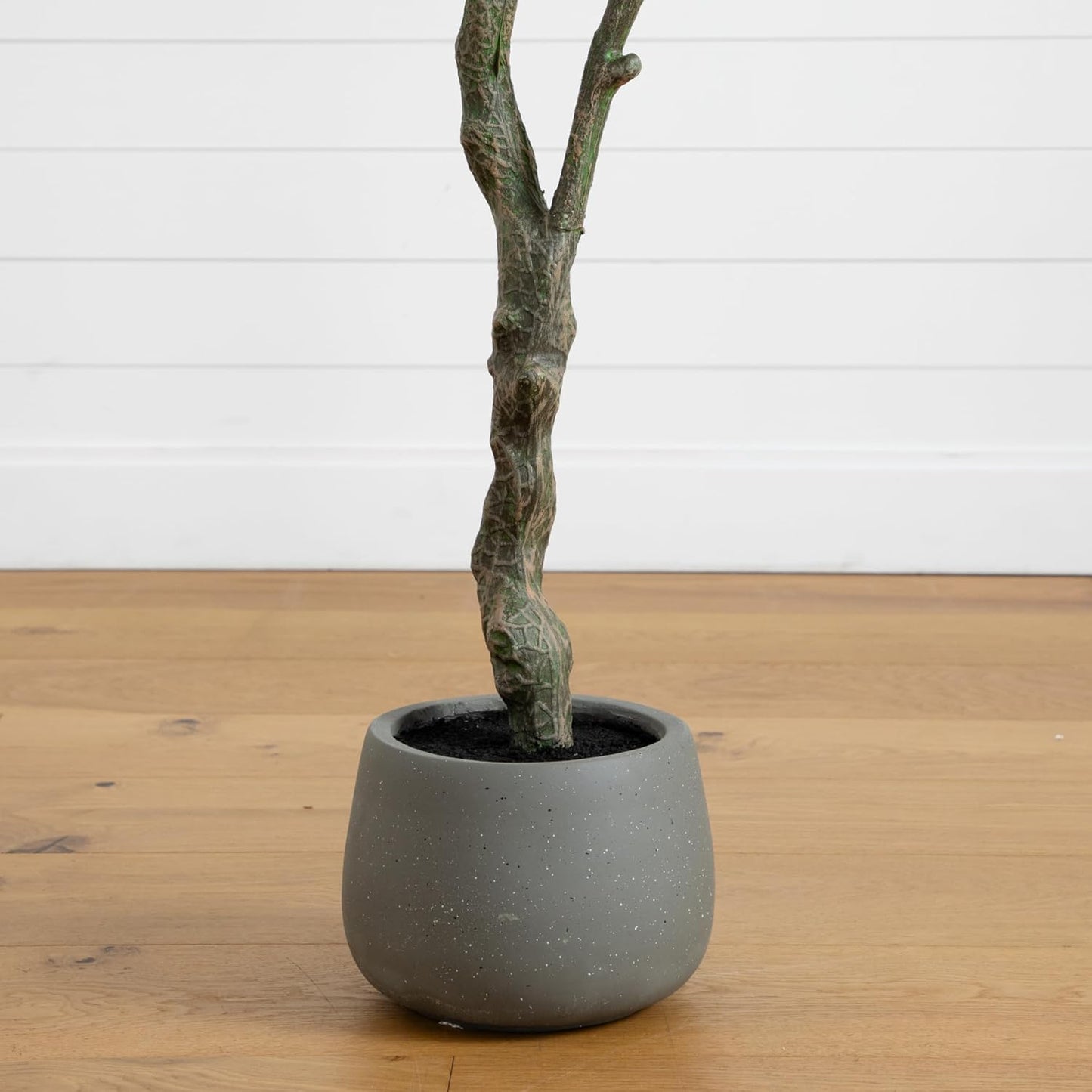 6ft Artificial Dogwood Autumn Tree – Lifelike Fall Foliage in Decorative Planter, Seasonal Display for Halloween and Thanksgiving, Rust