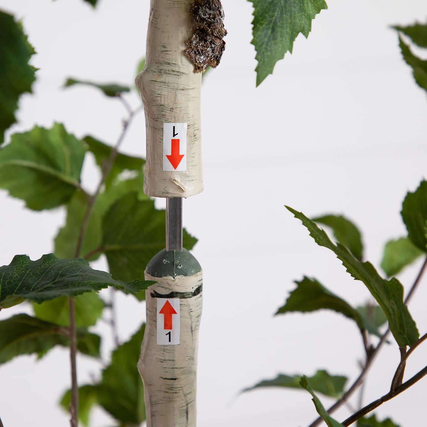 7-Ft Artificial Birch Tree - Flexible Branches, Premium Crafted Faux Tree for Indoor Decor, Lifelike Leaves and Bark, Includes Nursery