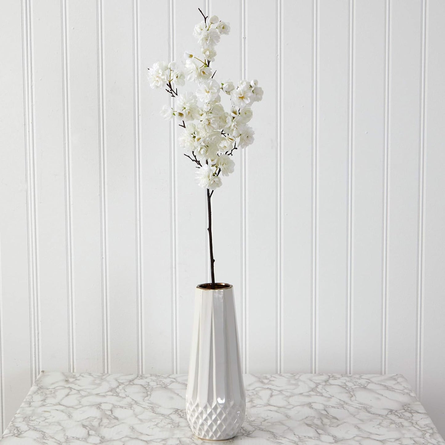 35in. Cherry Blossom Artificial Flower (Set of 3) No50