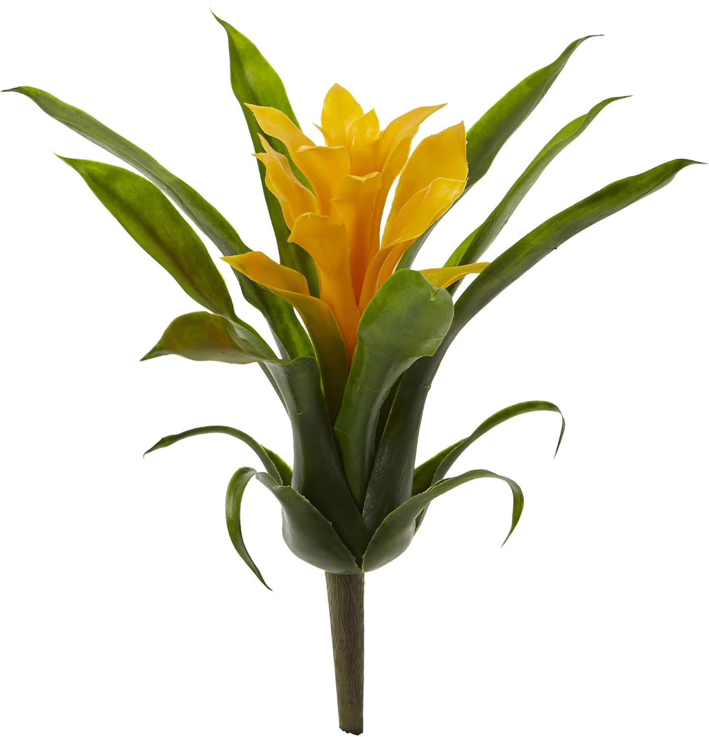 11in. Bromeliad Artificial Flower Stem, Set of 6 No50