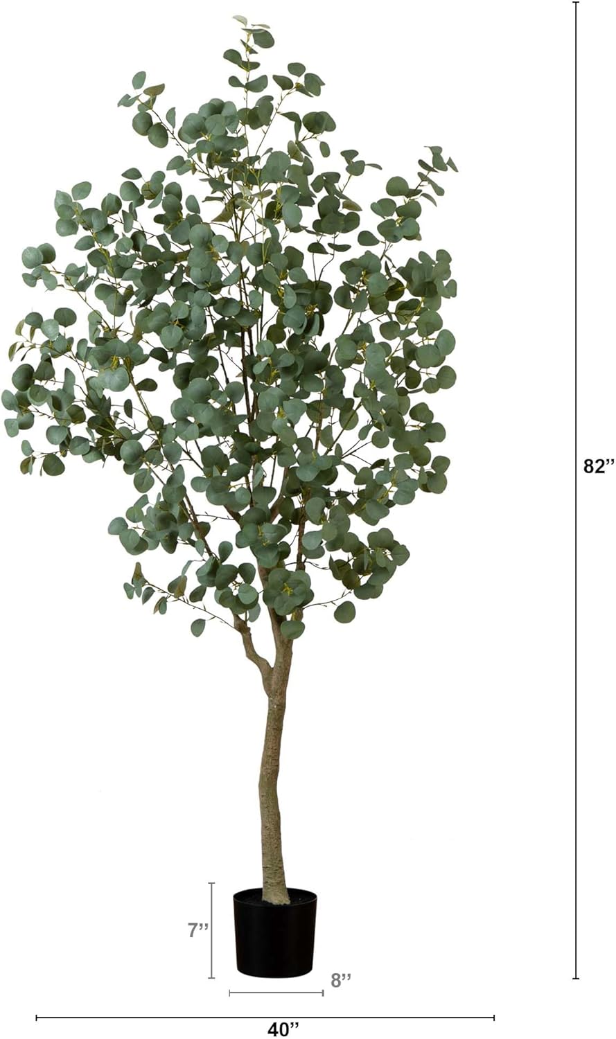 7ft. Artificial Greco Eucalyptus Tree