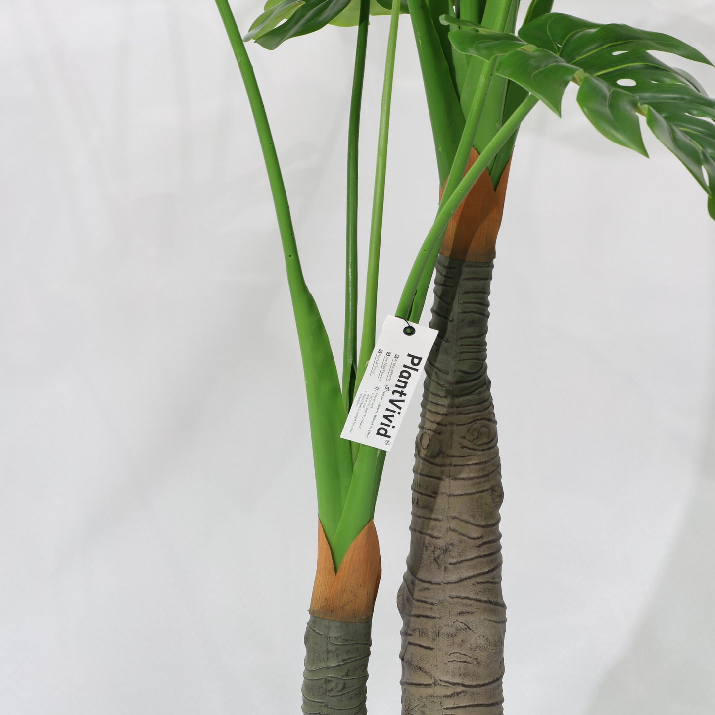 180cm Artificial Plant big Leaves Green Plastic Tropical Monstera Plant