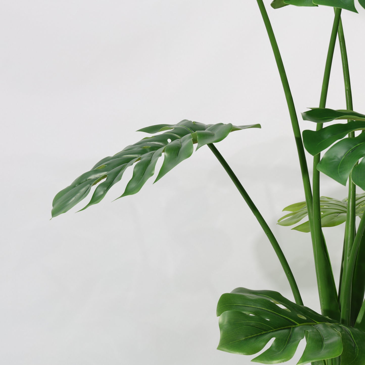 180cm Artificial Plant big Leaves Green Plastic Tropical Monstera Plant