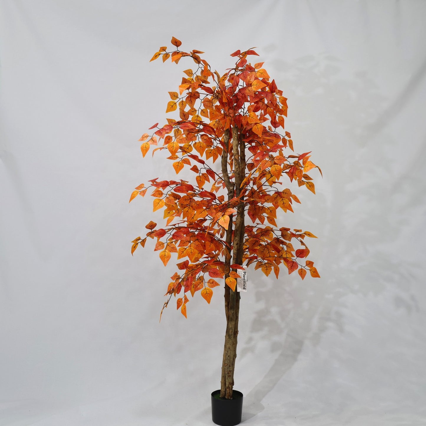 190cm Detachable Artificial Tree Yellow leaves Artificial Eucalyptus Tree