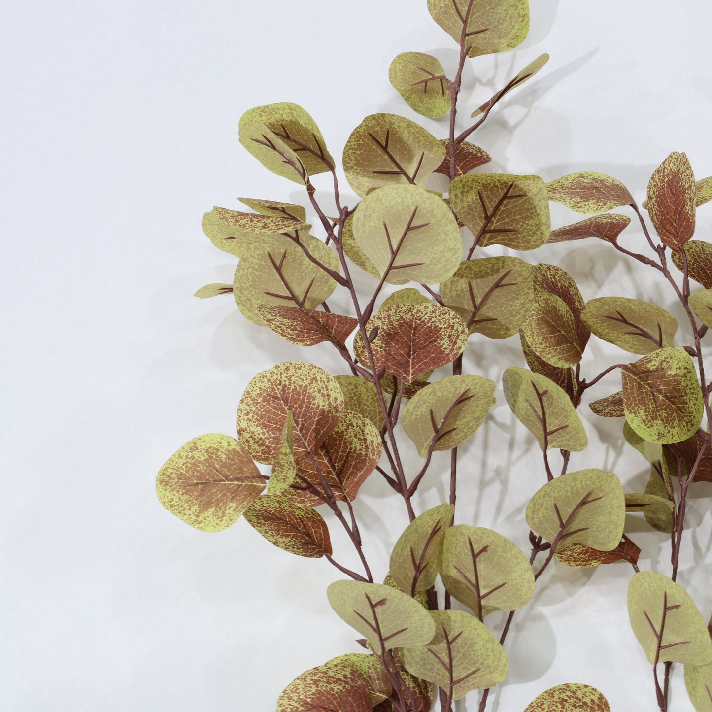 2 Pcs 90cm Yellow Artificial Eucalyptus Branches Wedding Arrangements