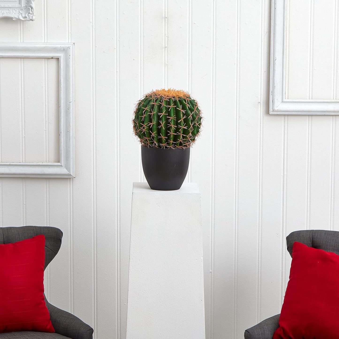 Cactus Artificial Silk Plants, Green