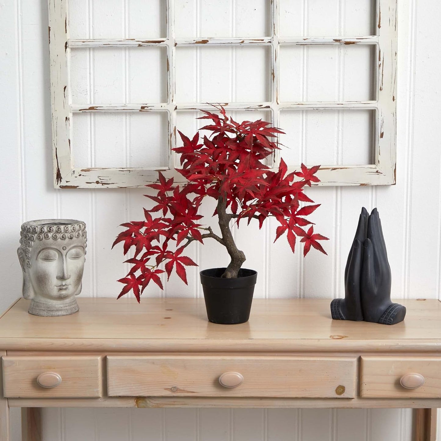 20in. Autumn Maple Artificial Bonsai Tree