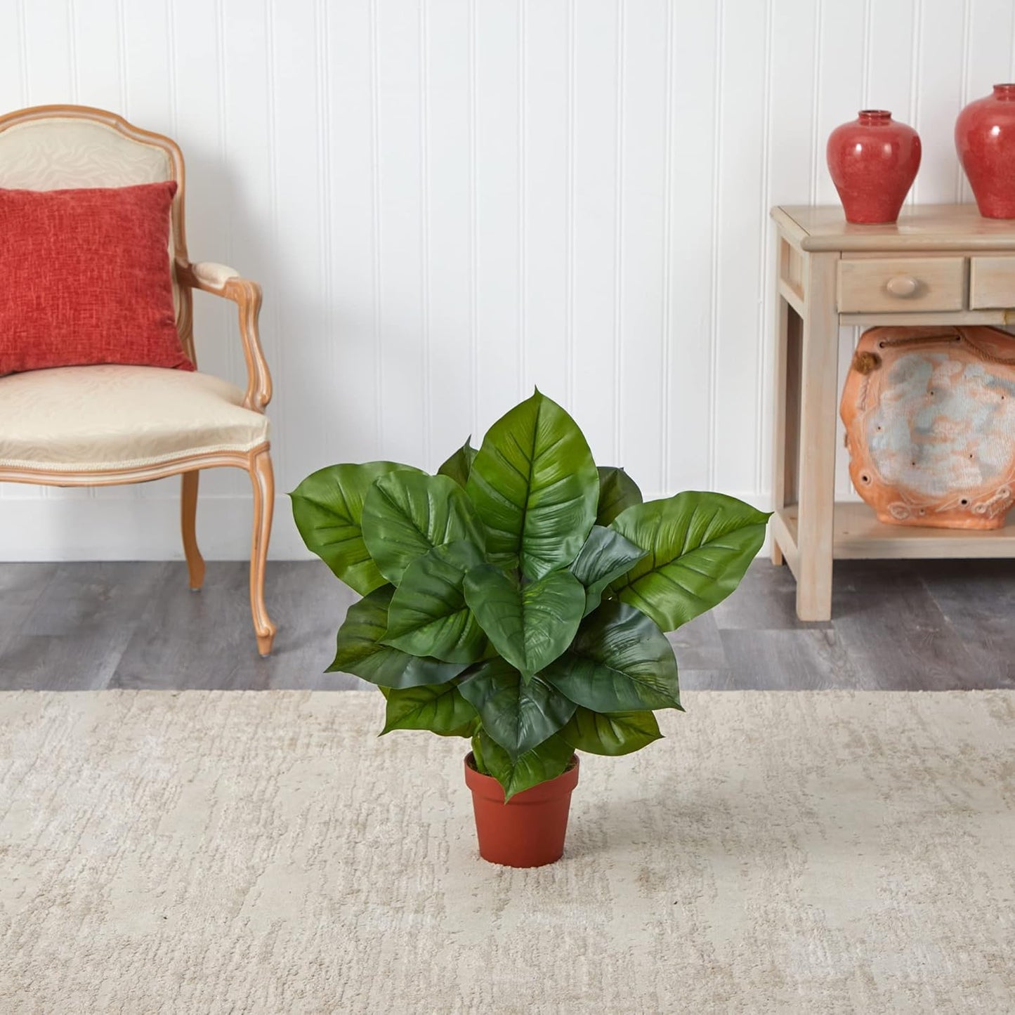 Large Leaf Philodendron Silk Plant (Real Touch) No50