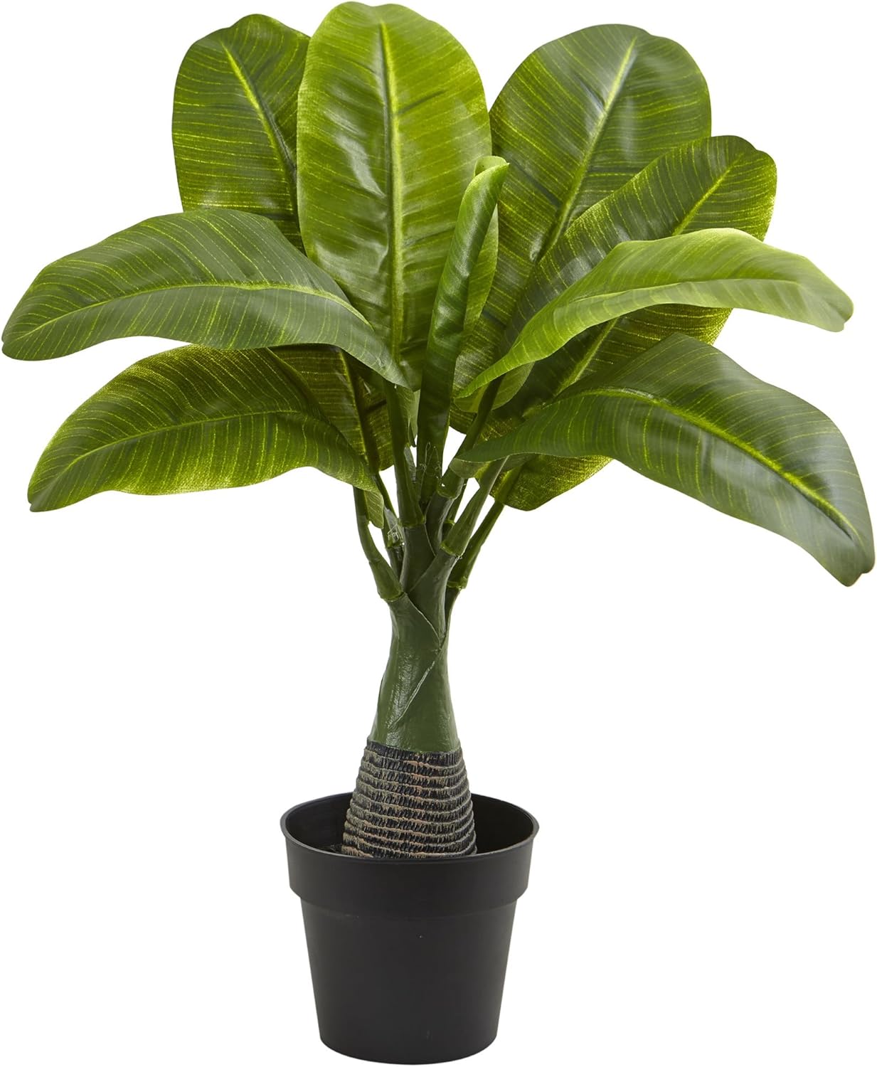 Areca, Fountain & Banana Palm Artificial Trees (Set of 3)