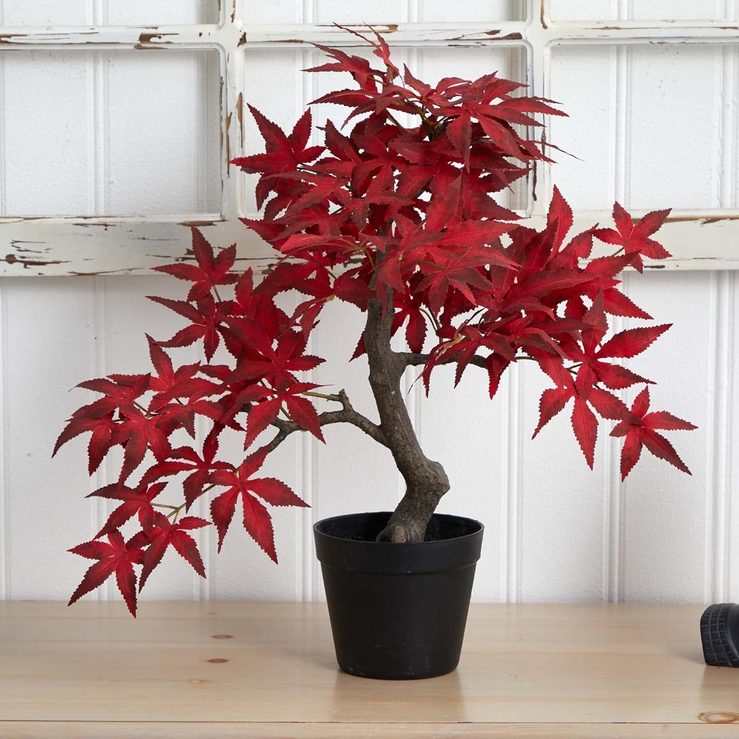 20in. Autumn Maple Artificial Bonsai Tree